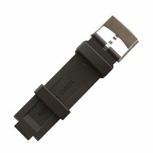 LOUIS VUITTON ダミエ タンブール用 ラバー バンド 腕時計 交換ベルト 21mm シリコン ブラウン