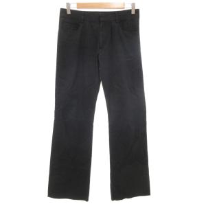 ワイドパンツ スラックス 切替 40 紺 ネイビー /GV GY18