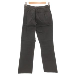 Jean Paul GAULTIER FEMME コーティングパンツ ストレート ジップフライ 40 グレー /GV GY18