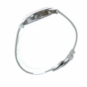 CASTELBAJAC 腕時計 ウォッチ クォーツ カレンダー付き ラウンド レザーベルト ロゴ シルバー色 JC-7010 GY11