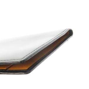 ETTINGER 長財布 札入れ 二つ折り ロング ウォレット 小銭入れなし 薄型 コードバン レザー 革 黒 ブラック
