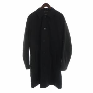 ステンカラージャケット 48 ブラック