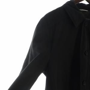 HUGO BOSS ステンカラージャケット 48 ブラック