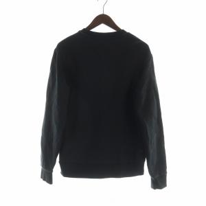 MONCLER 23AW スウェット トレーナー 裏起毛 長袖 ロゴ S 黒 ブラック I20918G00067 GY18