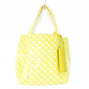 ハンドバッグ リバーシブル ソフティ ロゴ 黄 イエロー ライトグレー /CK16 GY18