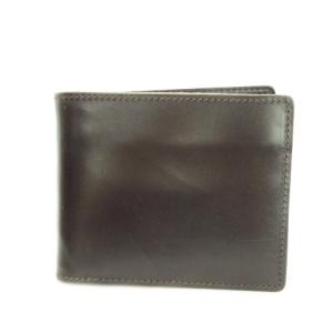 吉田カバン カジノ ウォレット 二つ折り 財布 札入れ 小銭入れなし レザー 茶 ブラウン /MN3 GY18