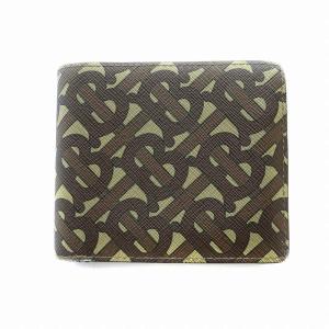 二つ折り財布 ブラウン