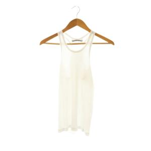 タンクトップ ノースリーブカットソー S 白 /CX OS GY18