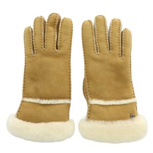 Seamed Tech Glove BX 手袋 グローブ 羊革 シープスキン 5本指 ロゴ L 22cm
