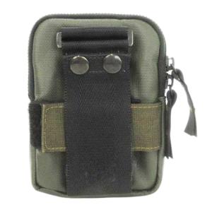 PORTER 吉田カバン PRISM ミニポーチ ベルトポーチ ウエストポーチ ナイロン ロゴ 茶 緑 カーキ /MN11