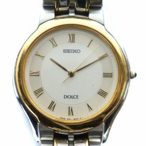 ドルチェ DOLCE 腕時計 ウォッチ クォーツ ロゴ ローマン ゴールド色 シルバー色 8J41-6030