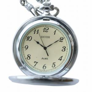 ALBA SUCCESS アルバ サクセス 懐中時計 ウォッチ クォーツ シルバー色 V721-0A30