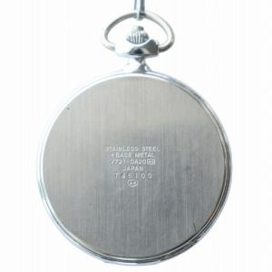 SEIKO ALBA SUCCESS アルバ サクセス 懐中時計 ウォッチ クォーツ シルバー色 V721-0A30