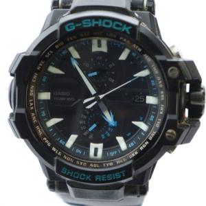 SKY COCKPIT 腕時計 ウォッチ ソーラー 黒文字盤 カレンダー付き デイト クロノグラフ ロゴ