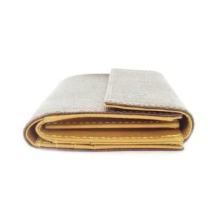 ETRO 二つ折り財布 ミニウォレット 小銭入れあり PVC レザー ペイズリー柄 総柄 赤 ボルドー /AH4