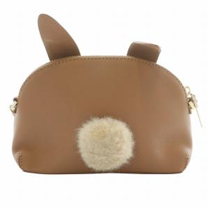 kate spade new york Desert Muse Rabbit Hilli ショルダーバッグ ポシェット レザー うさぎ ロゴ ゴールド金具