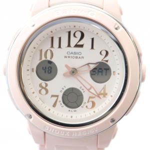 ベビージー Baby-G 腕時計 ウォッチ クォーツ ロゴ カレンダー付き ピンク BGA-150EF