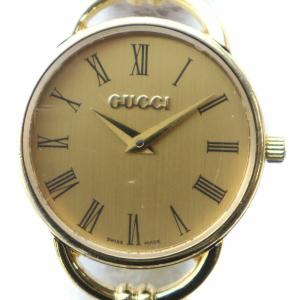腕時計 ウォッチ クォーツ ローマン ロゴ レザーベルト ゴールド色 6000.2.L GY11 /MQ