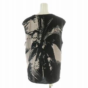 SAINT LAURENT PARIS Tシャツ S ブラック ピンク 379838