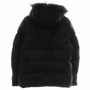 BURBERRY BLACK LABEL ダウンジャケット シルバーフォックスファー L