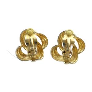 GIVENCHY イヤリング アクセサリー 両耳用 ロゴ クリップ式 ゴールド色 GY11 /MQ