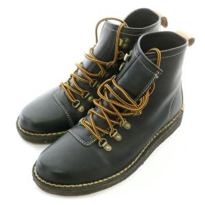 ST KILDA PARKブーツ ワークブーツ レザー 皮革 クレープソール イエローステッチ 9G 27.5cm