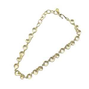 GIVENCHY ヴィンテージ ネックレス Gロゴ チェーン アクセサリー ゴールドカラー 金色 GY11 /MQ
