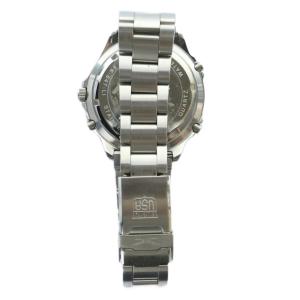 ELGIN ジャンク品 腕時計 ウォッチ クォーツ 回転ベゼル 黒文字盤 ロゴ シルバー色 FK-647-LI GY11