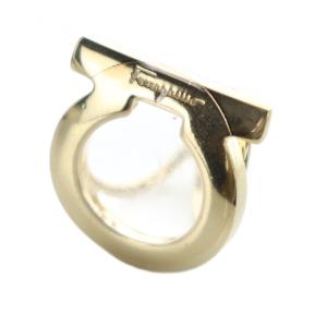 スカーフリング アクセサリー ガンチーニ ロゴ ゴールド色 GY18 /MQ