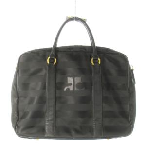 ボストンバッグ 2way ショルダーバッグ ビジネス ナイロン ジャカード レザー 革 ロゴ ボーダー