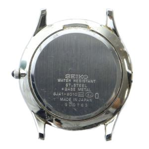 SEIKO ジャンク品 ドルチェ DOLCE 腕時計 ウォッチ ケースのみ クォーツ ロゴ シルバー色 8J41-8010