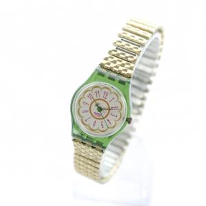 SWATCH 腕時計 ウォッチ クォーツ アナログ マルチカラー ロゴ 花柄 フラワー 6131 /MQ GY11