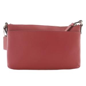 COACH ダルシー ショルダーバッグ ポシェット レザー リボン ロゴ ピンク /XZ GY18