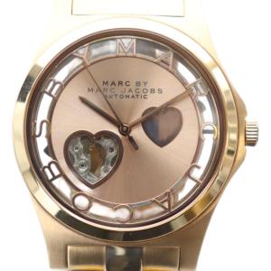 腕時計 ウォッチ 自動巻き ロゴ スケルトン ハート ゴールド色 MBM9710 GY18 /MQ