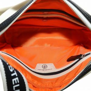 CASTELBAJAC ドミネ Dominer ショルダーバッグ フェイクレザー ロゴ アイボリー 黒 ブラック /XZ GY18