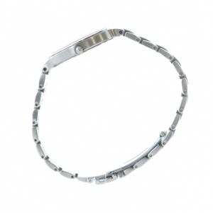 YVES SAINT LAURENT 腕時計 ウォッチ クォーツ ローマン 黒文字盤 ロゴ シルバー色 5421-H10031 GY18 /MQ