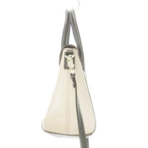 kate spade new york ハンドバッグ ショルダーバッグ 2way レザー シボ革 プレートロゴ 底リボンデザイン 茶 ブラウン