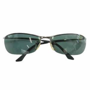 ダウンタウン 眼鏡 サングラス メタルフレーム カラーレンズ スクエア ロゴ 6315 シルバー色 RB3168