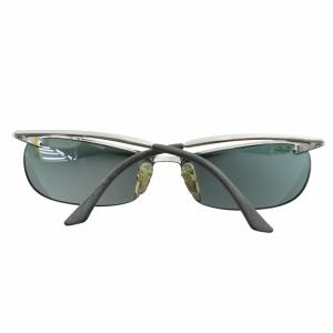 Ray-Ban ダウンタウン 眼鏡 サングラス メタルフレーム カラーレンズ スクエア ロゴ 6315 シルバー色 RB3168