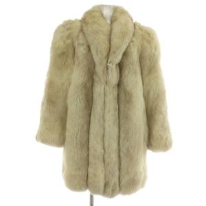 金サガ ファーコート フォックス 11 ホワイト