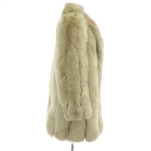 SAGA FOX 金サガ ファーコート フォックス 11 ホワイト