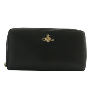 長財布 ラウンドファスナー オーブ ブラック