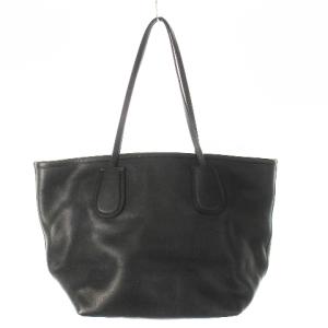 COACH トートバッグ ハンドバッグ レザー 革 ロゴ 黒 ブラック /CK21 GY18