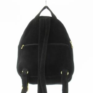 FEILER リュックサック デイパック シュニール織り 花柄 ロゴ 黒 ブラック /CK12 GY11