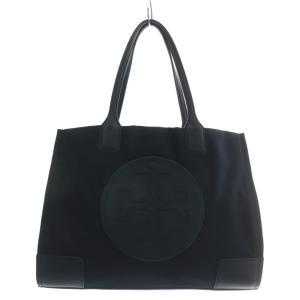 トートバッグ ハンド ナイロン レザー マグネット ロゴ 紺 ネイビー /XZ GY18