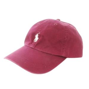 帽子 キャップ 野球帽 BBキャップ コットン ロゴ刺繍 ONE 赤 ボルドー /AO5 GY11
