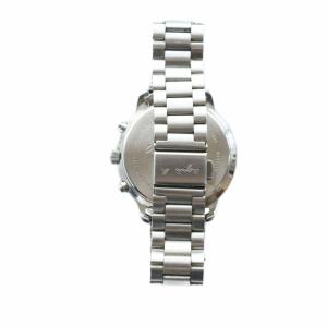 agnes b. 腕時計 ウォッチ クォーツ 黒文字盤 クロノグラフ シルバー色 V654-6100 GY18 /MQ