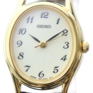 腕時計 ウォッチ クォーツ ラウンド 白文字盤 ロゴ レザーベルト ゴールドカラー 金色 1N01-0AW0