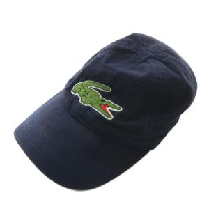 帽子 キャップ キャンバス ビッグロゴ 刺繍 ワンサイズ 紺 ネイビー RK8217 /XZ GY11