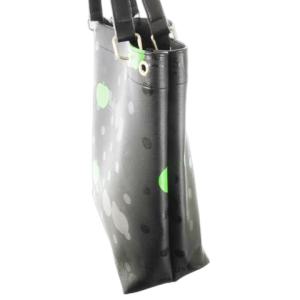 COMME des GARCONS ×THE BEATLES トートバッグ PVC ドット 林檎 ブラック